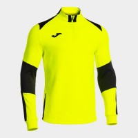 MIKINA 3/4 ZIP DANUBIO IV FLUO ŽLUTO-ČERNÁ