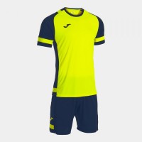 DRES - SET LIDER FLUO ŽLUTO-TMAVĚ MODRÝ