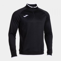 MIKINA 3/4 ZIP COMBI PREMIUM ČERNO-BÍLÁ