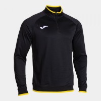 MIKINA 3/4 ZIP COMBI PREMIUM ČERNO-ŽLUTÁ