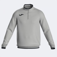 MIKINA 3/4 ZIP COMBI PREMIUM ŠEDÁ