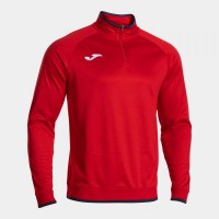 MIKINA 3/4 ZIP COMBI PREMIUM ČERVENO-TMAVĚ MODRÁ