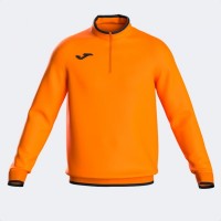 MIKINA 3/4 ZIP COMBI PREMIUM ORANŽOVO-ČERNÁ