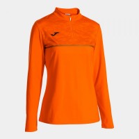 DÁMSKÁ MIKINA 3/4 ZIP RECORD III ORANŽOVÁ